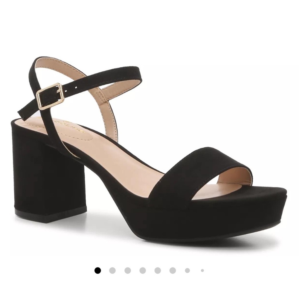 New Bandolino Block Heel Platform Dress Sandals